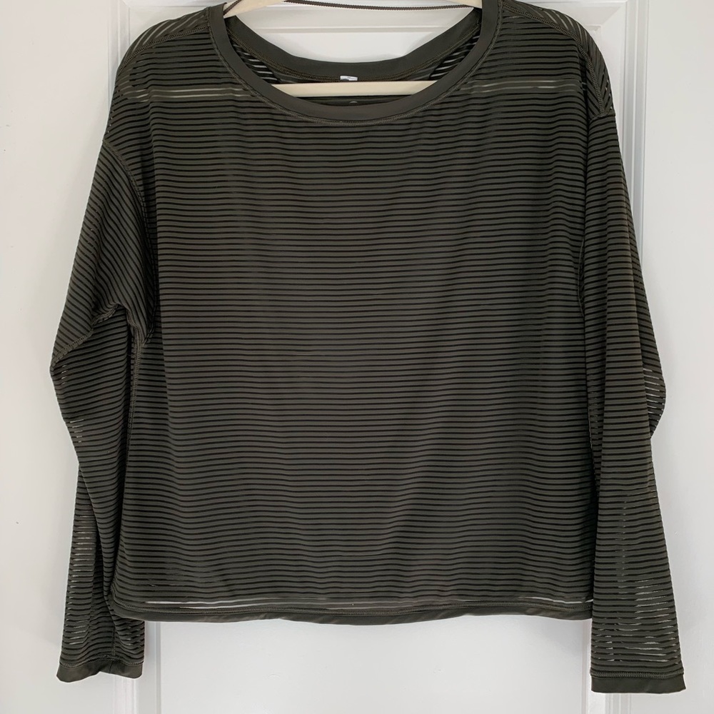 Lululemon Mesh Long Sleeve
